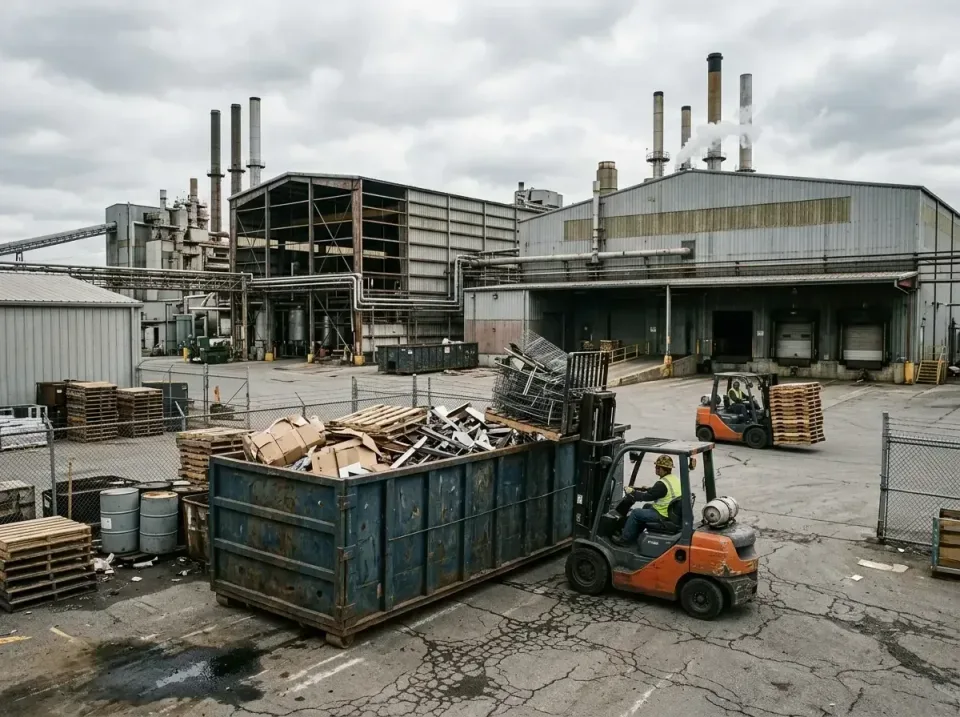 industrial-factory-scrap-conta-003 — frequently asked questions, Cheap Roll-off Dumpster Rentals in Mansfield, OH